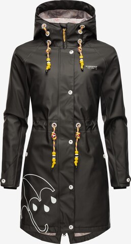 MARIKOO Raincoat in Black: front