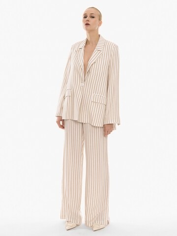 4TAILORS Loosefit Bukser i beige