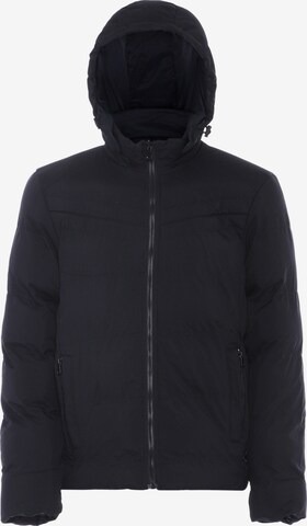 Veste d’hiver ICELOS en noir : devant