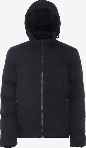 ICELOS Winter Jacket in Black: front