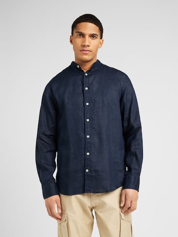 FYNCH-HATTON Regular Fit Skjorte i blå: forside