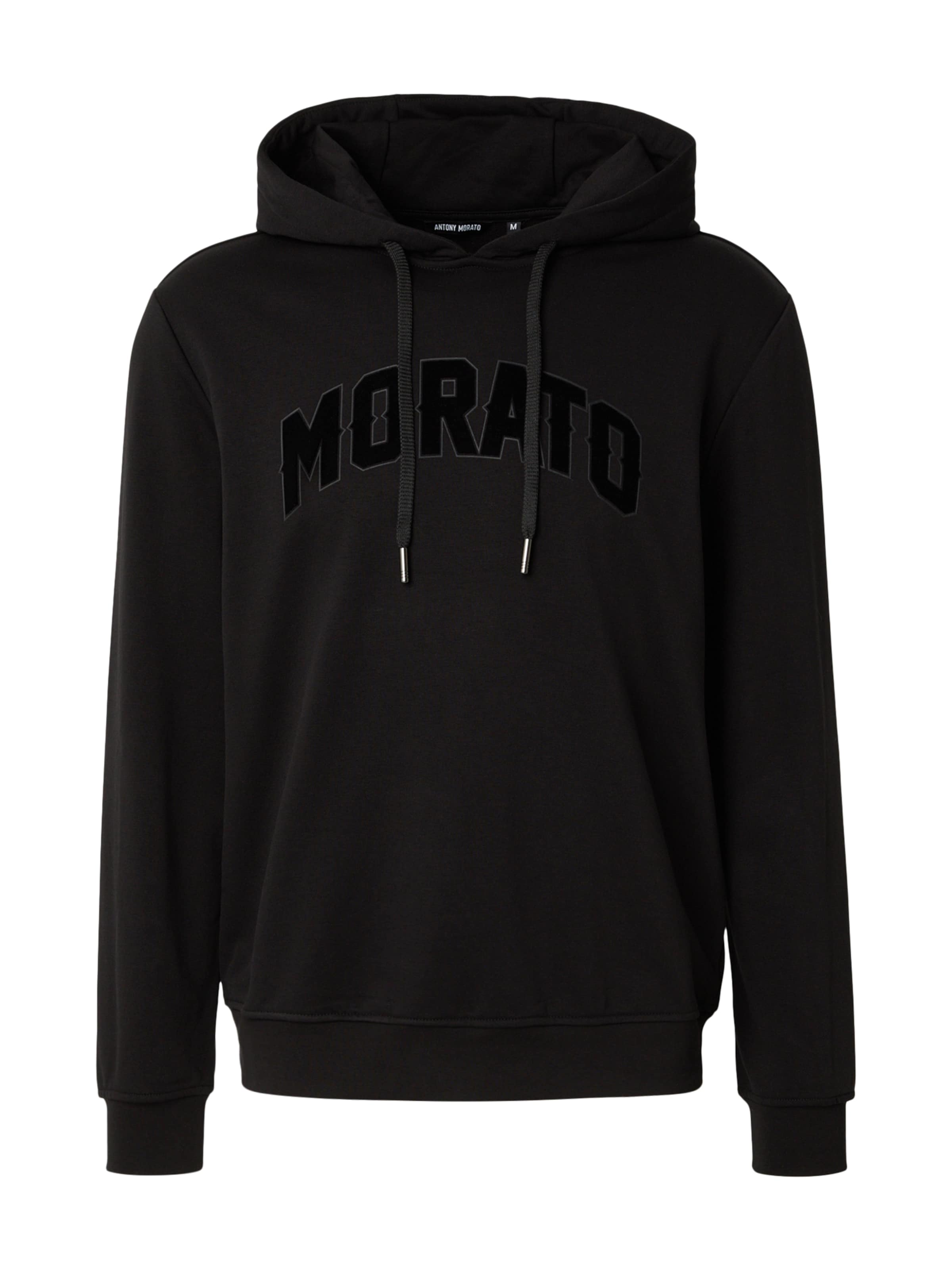 ANTONY MORATO - Sudadera en negro: frente