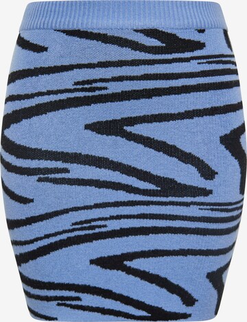 myMo ROCKS Skirt in Blue: front