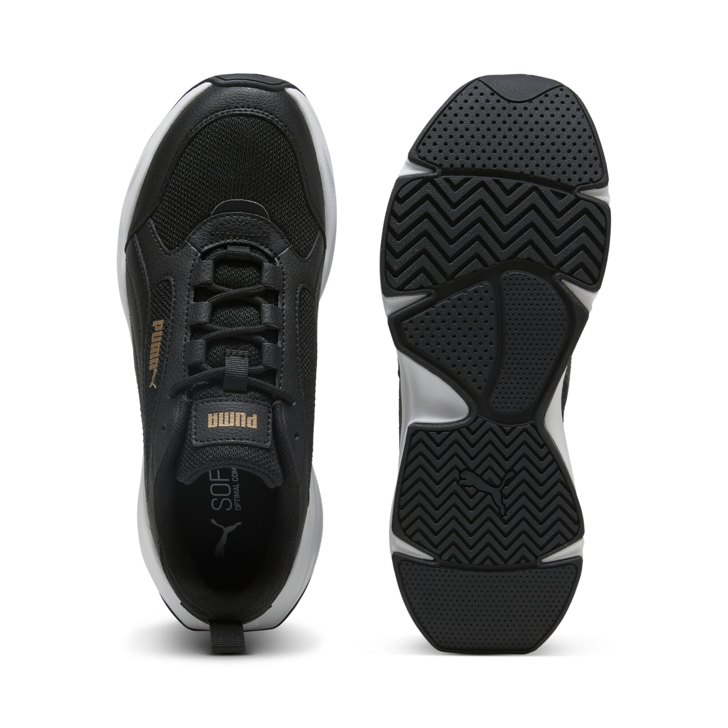 PUMA Sneakers laag 'Cassia 2.0' in Zwart