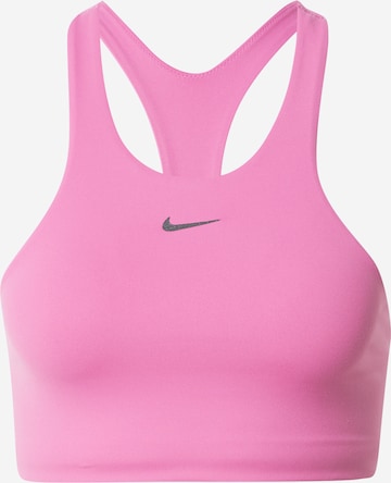 NIKE Sport bh 'ALATE' in Roze: voorkant