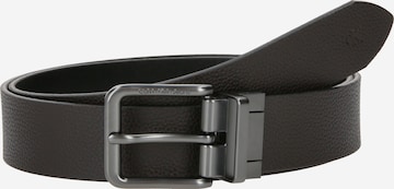 Ceinture 'CLASSIC' Calvin Klein Jeans en noir : devant