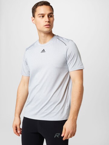ADIDAS SPORTSWEAR Performance shirt 'Hiit ' in Grey: front