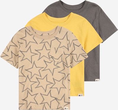 GAP T-Shirt in sand / gelb / dunkelgrau, Produktansicht