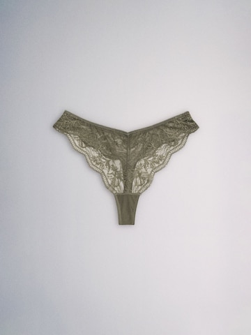 The Set - Tanga en beige