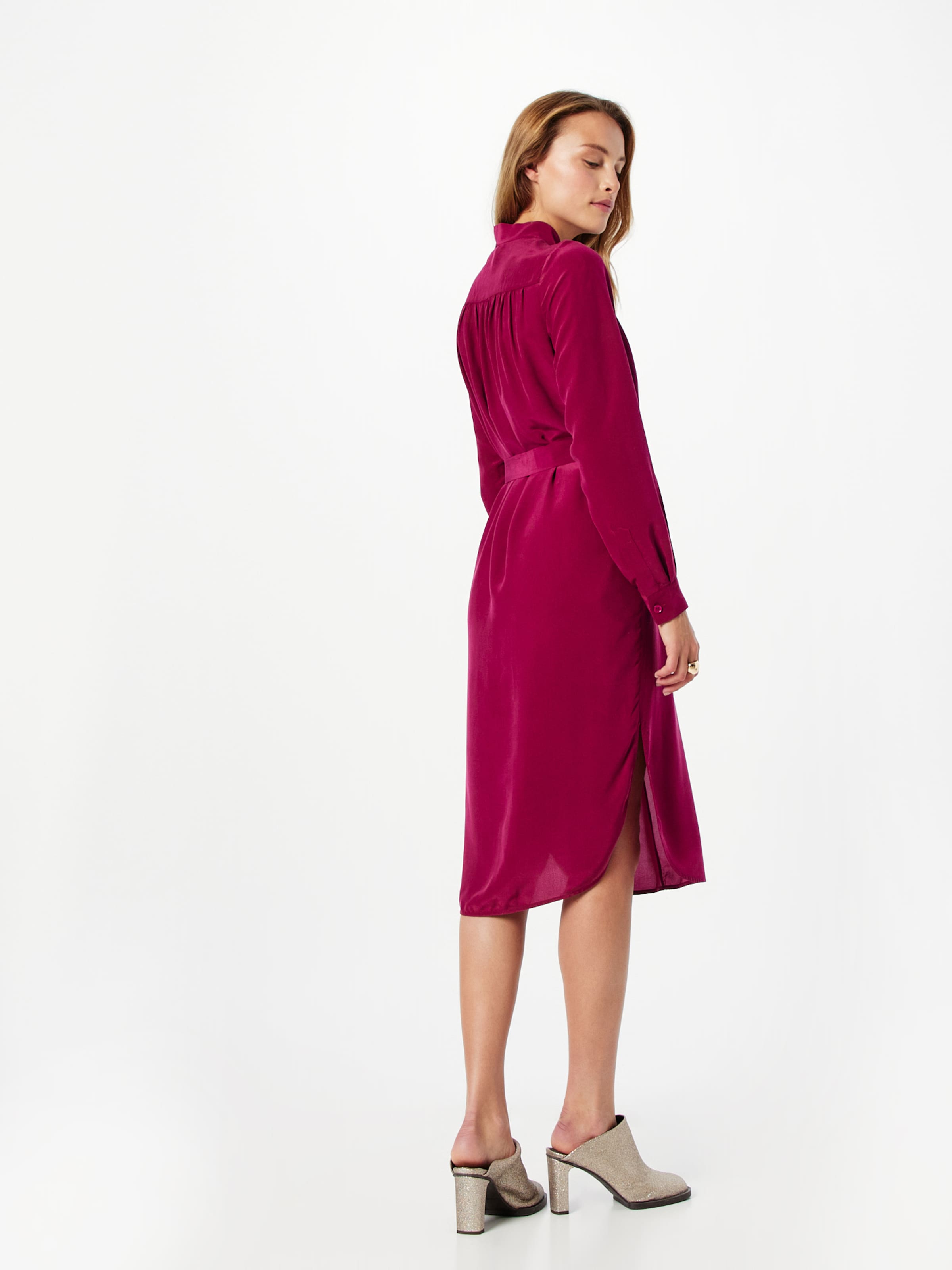 Vanessa Bruno Shirt Dress BLENDA in Wine Red ABOUT YOU