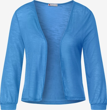 STREET ONE Knit Cardigan in Blue: front