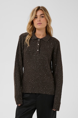 Pull-over 'CRJolly' Cream en marron : devant