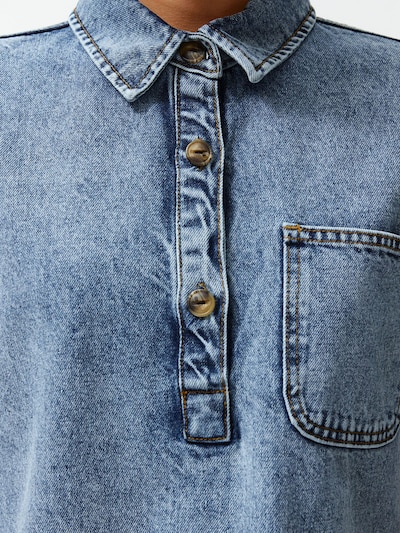 Trendyol Robe en bleu clair, Vue avec produit