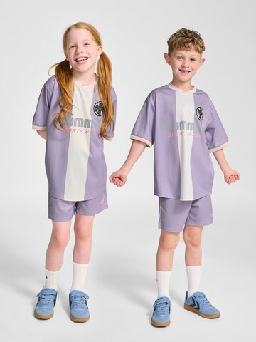Hummel Trainingspak in Lila: voorkant