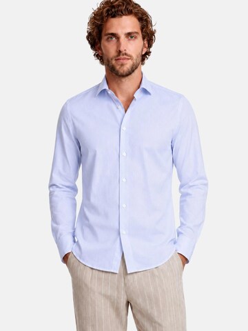 ALEA Regular fit Overhemd 'ALEA CAMICIA SLIM FIT CAMICIA' in Blauw