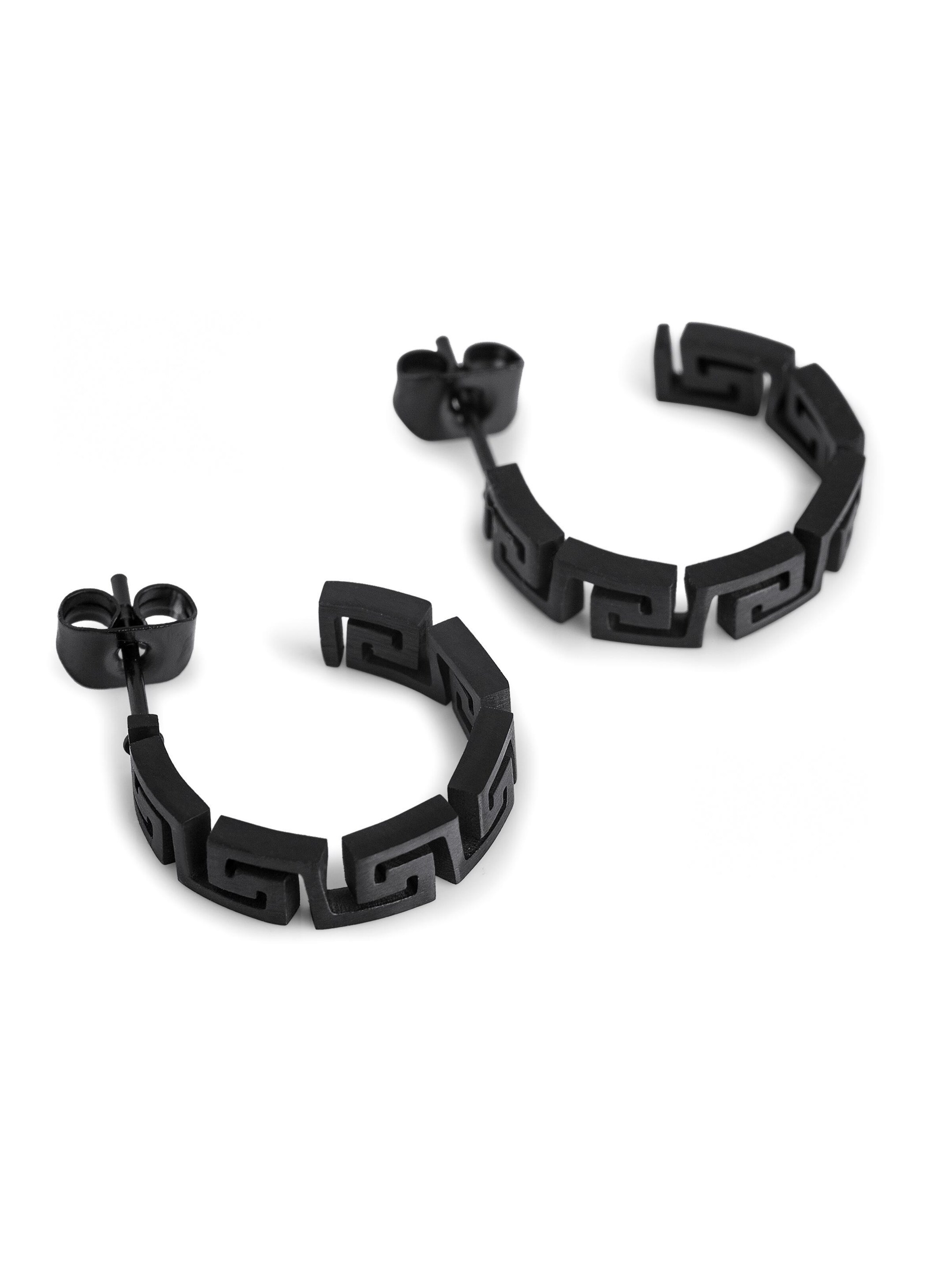 Akitsune Earrings 'Argius' in Black
