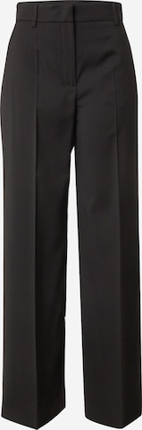 Wide Leg Pantalon à plis 'VISIVO' Weekend Max Mara en noir : devant