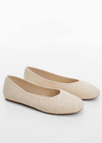 MANGO KIDS Ballet Flats 'Annie' in Beige