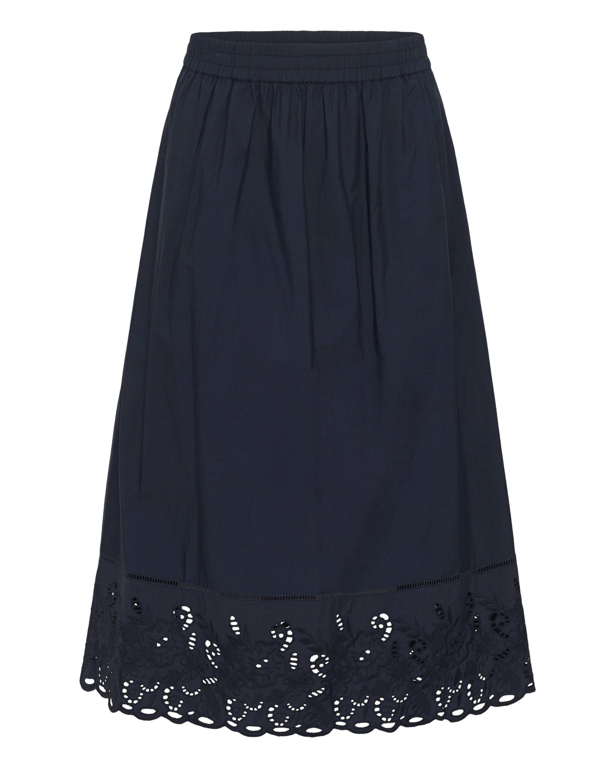 KAFFE CURVE Skirt 'KCtrudi' in Blue: front
