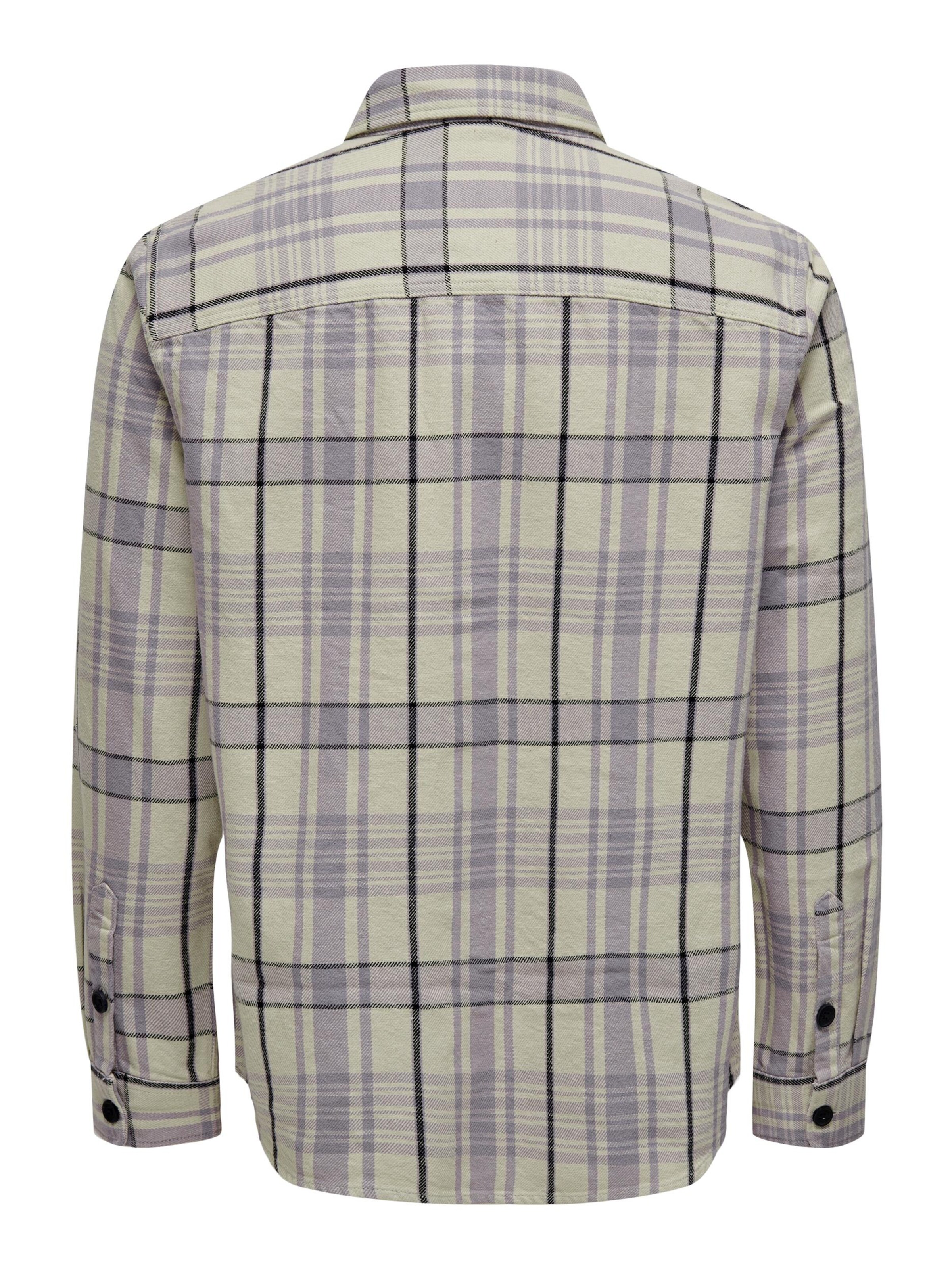 Regular fit Camicia 'Milo' di Only & Sons in lilla