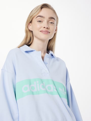 ADIDAS ORIGINALS Sweatshirt 'Loose Collar' in Blau