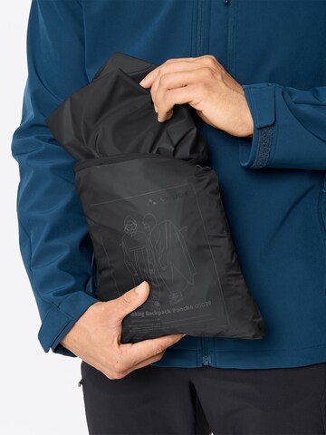 VAUDE Poncho 'Hiking BP PN II ' in Schwarz
