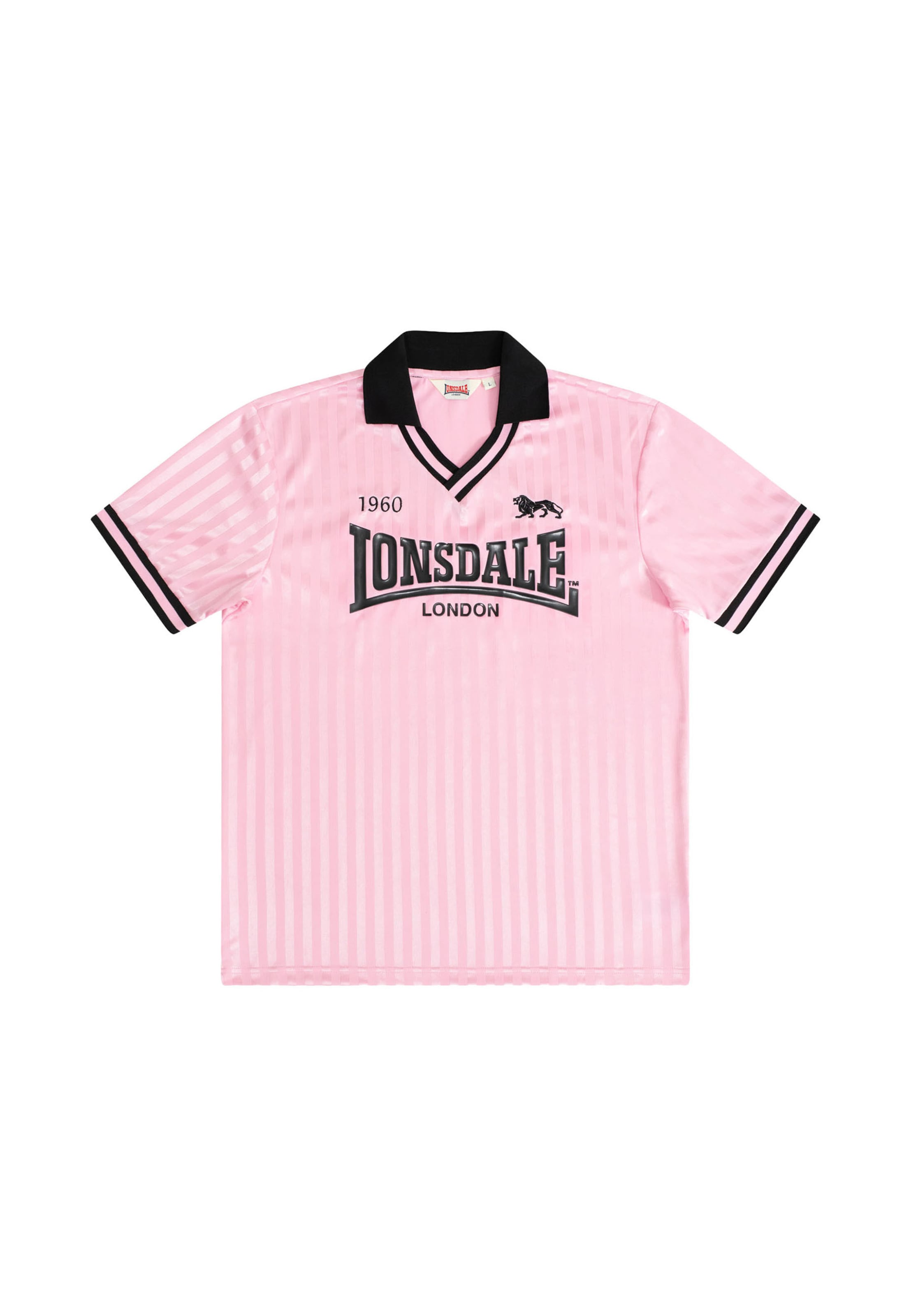 LONSDALE - Camisa 'Footdee' em rosa: frente