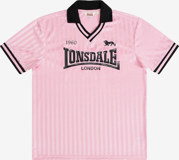LONSDALE - Camisa 'Footdee' em rosa: frente