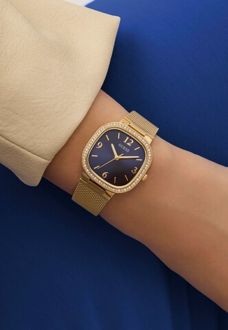 Montre à affichage analogique 'TAPESTRY' GUESS en or : devant