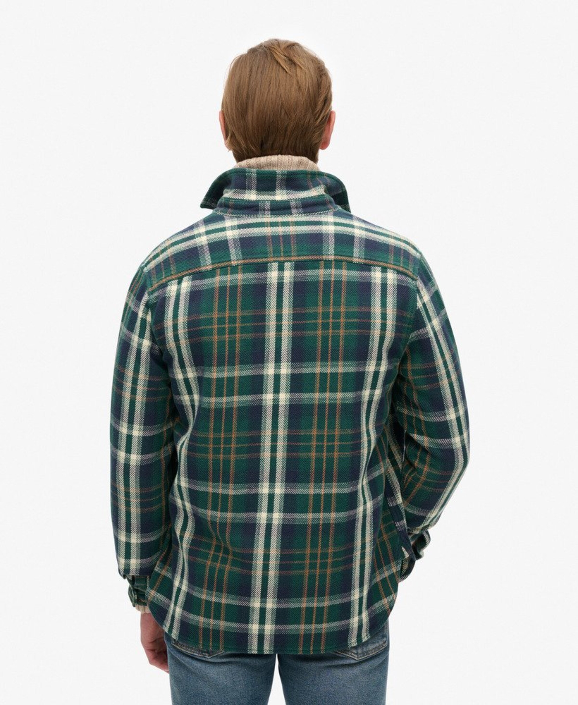 Superdry Regular fit Overhemd in Groen