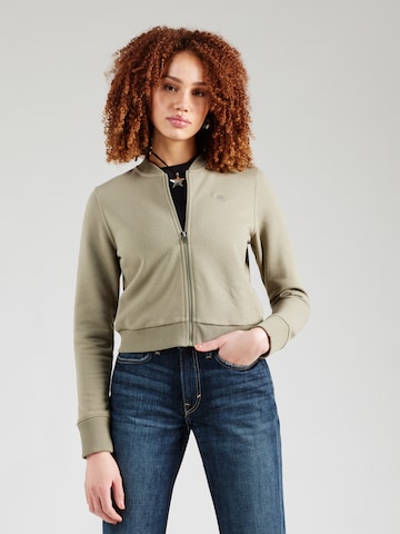 G-STAR Sweatjacka i grön: framsida