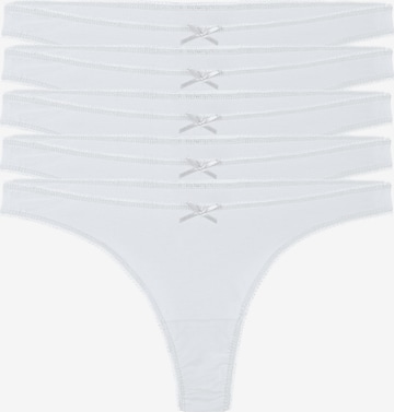 Yenita String in Wit: voorkant