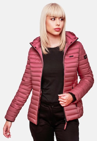 MARIKOO Between-season jacket 'Samtpfote' in Pink