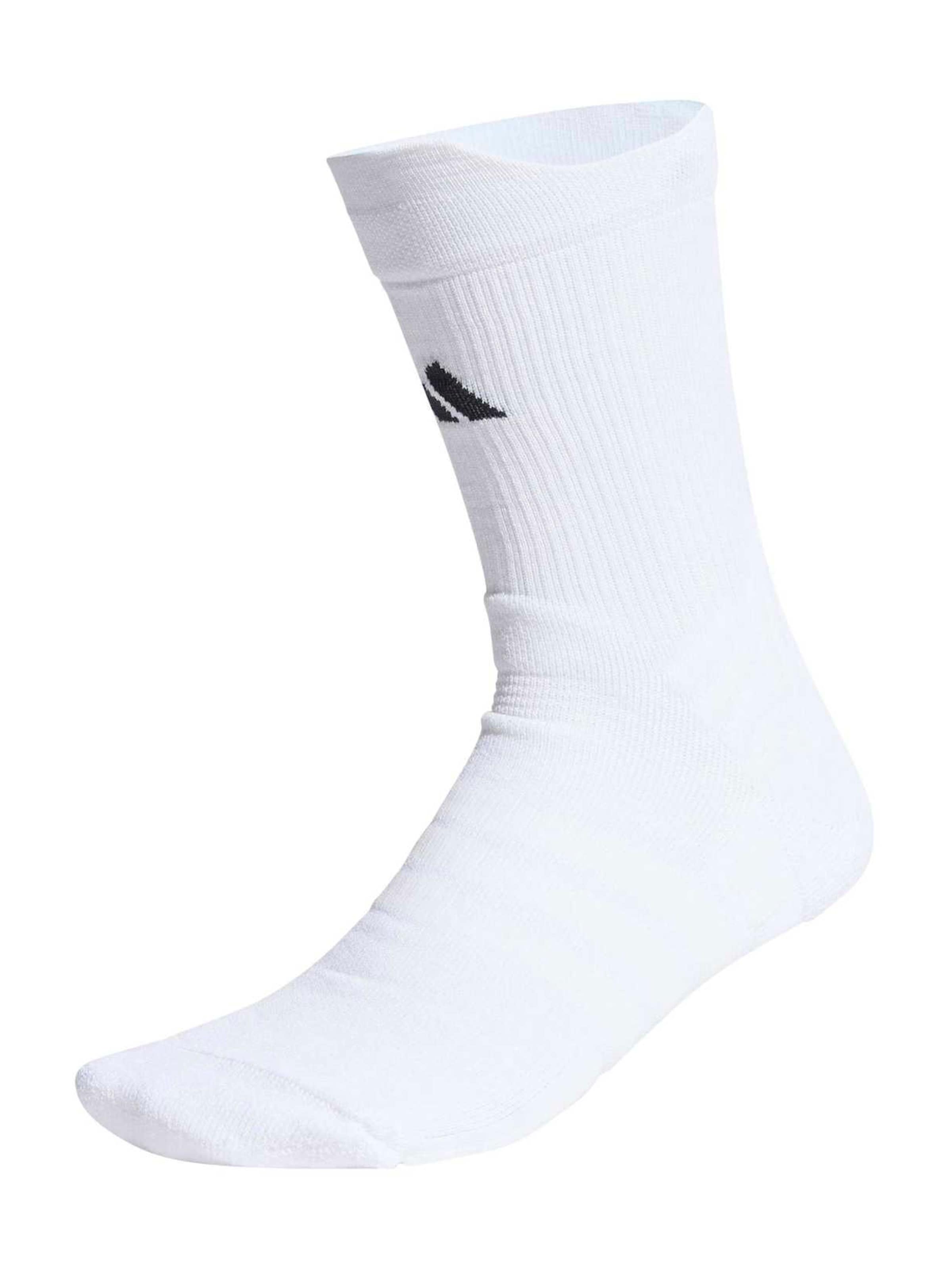 ADIDAS PERFORMANCE Спортни чорапи в черно / бяло, Преглед на продукта