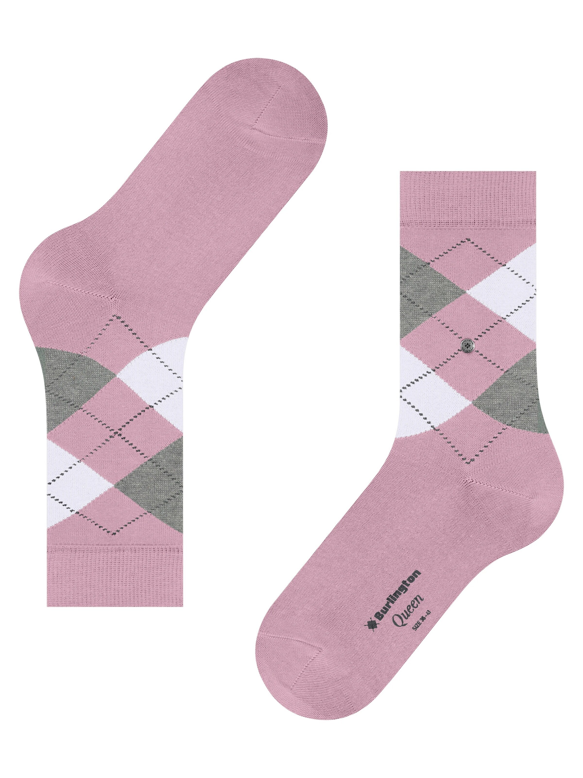 BURLINGTON Socks 'Queen' in Pink