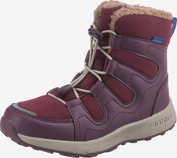 FINKID Snow Boots 'HUIPPU' in Red: front
