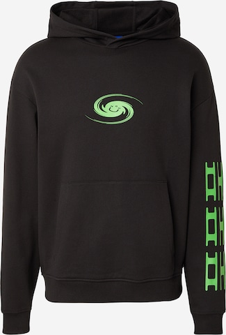 HUGO Collegepaita 'Nufo' värissä musta: etupuoli