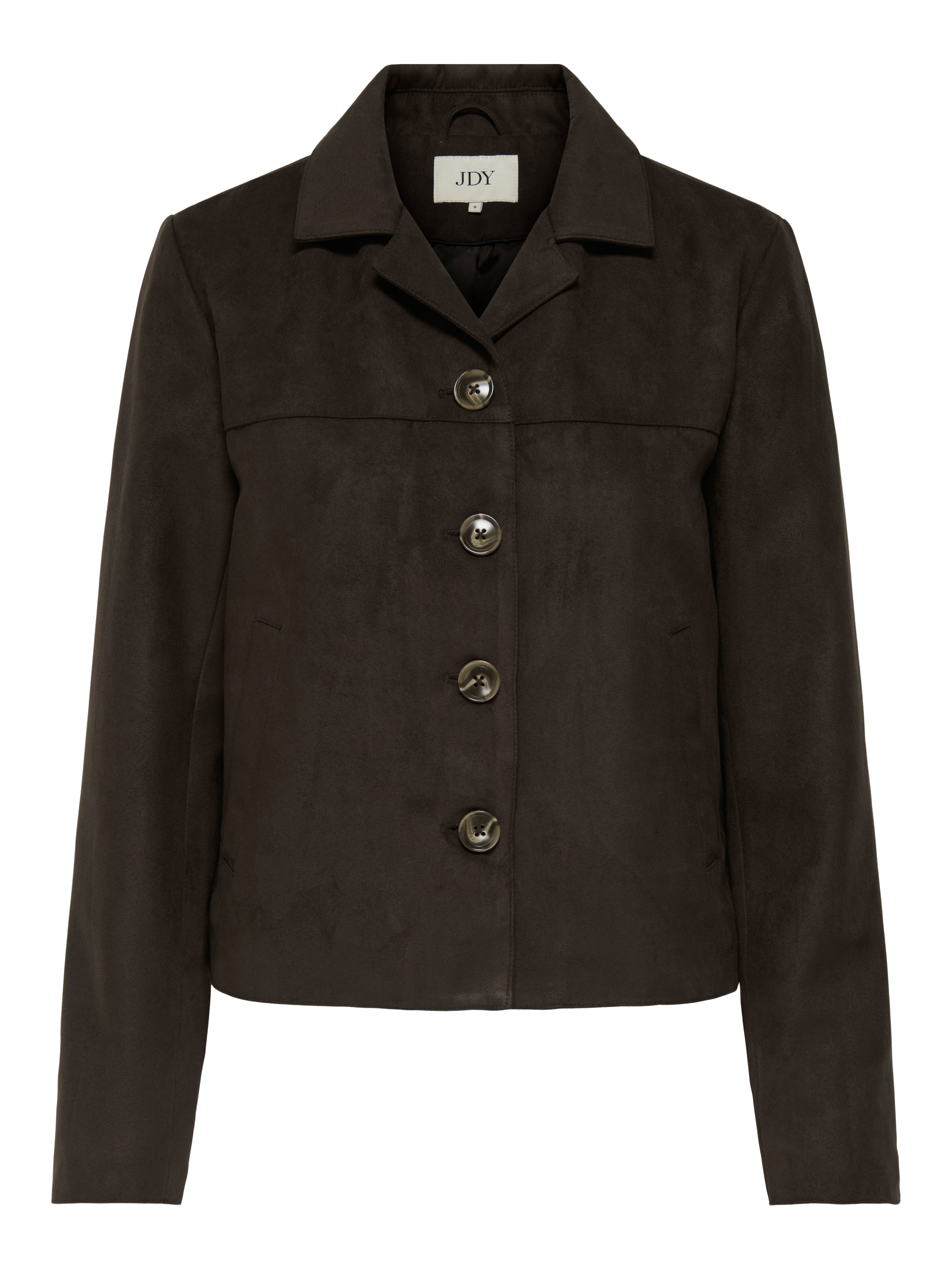JDY Between-Season Jacket 'JDYNICO' in Brown: front