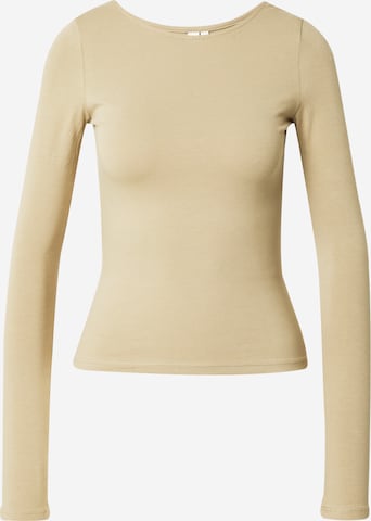 NLY by Nelly Shirt 'Keep It Simple' in Groen: voorkant