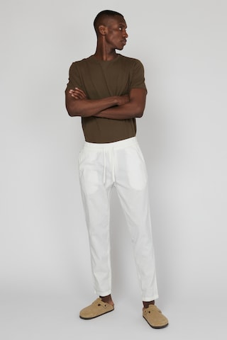 Matinique Regular Broek 'Linen' in Wit