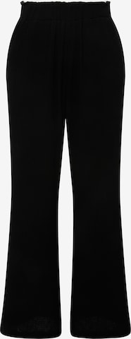 Wide Leg Pantalon Studio Untold en noir : devant