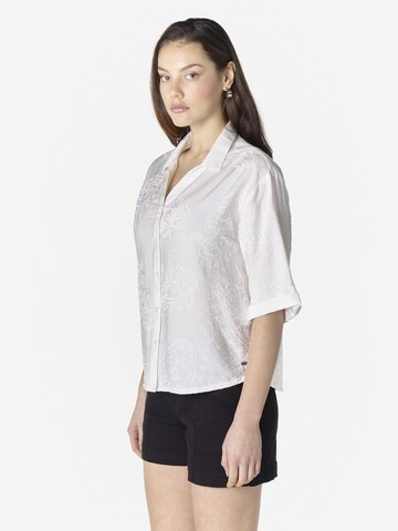 KOROSHI - Blusa en blanco