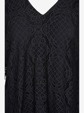 Zizzi Blouse 'Dindy' in Black