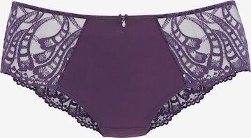 purpurinė LASCANA Kelnaitės paaukštintu liemeniu: priekis