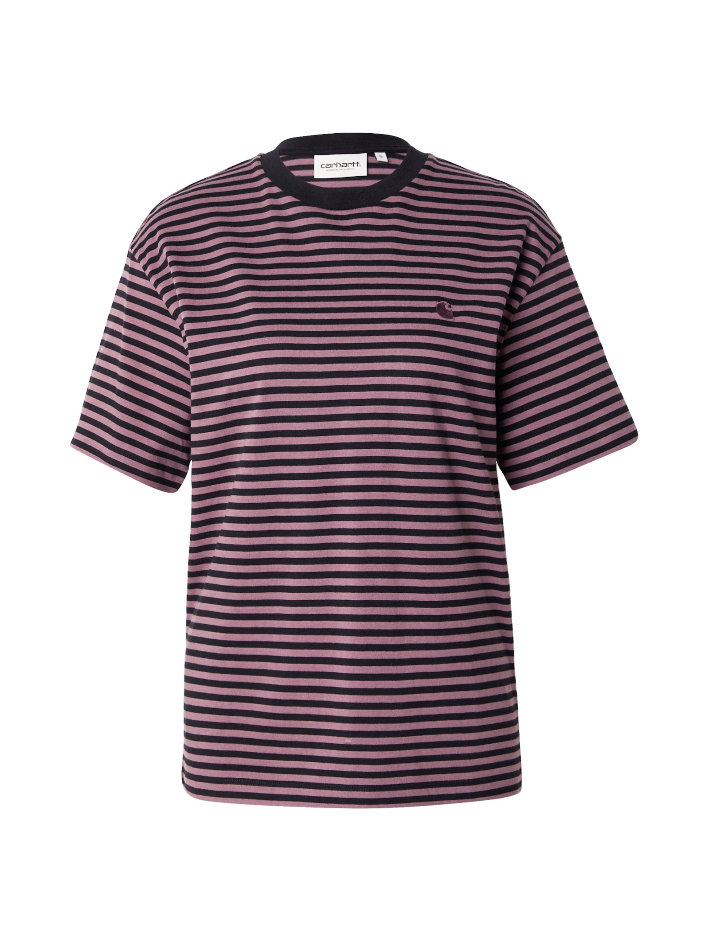 Carhartt WIP Koszulka 'Verner' w kolorze fioletowy: przód