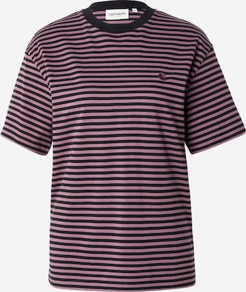 Tricou 'Verner' de la Carhartt WIP pe mov: față