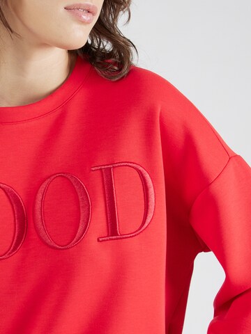 VILA Sweatshirt 'Vireflect Mood' i röd