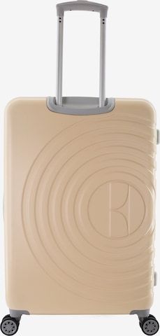 ELLE Suitcase 'Debossed' in Beige