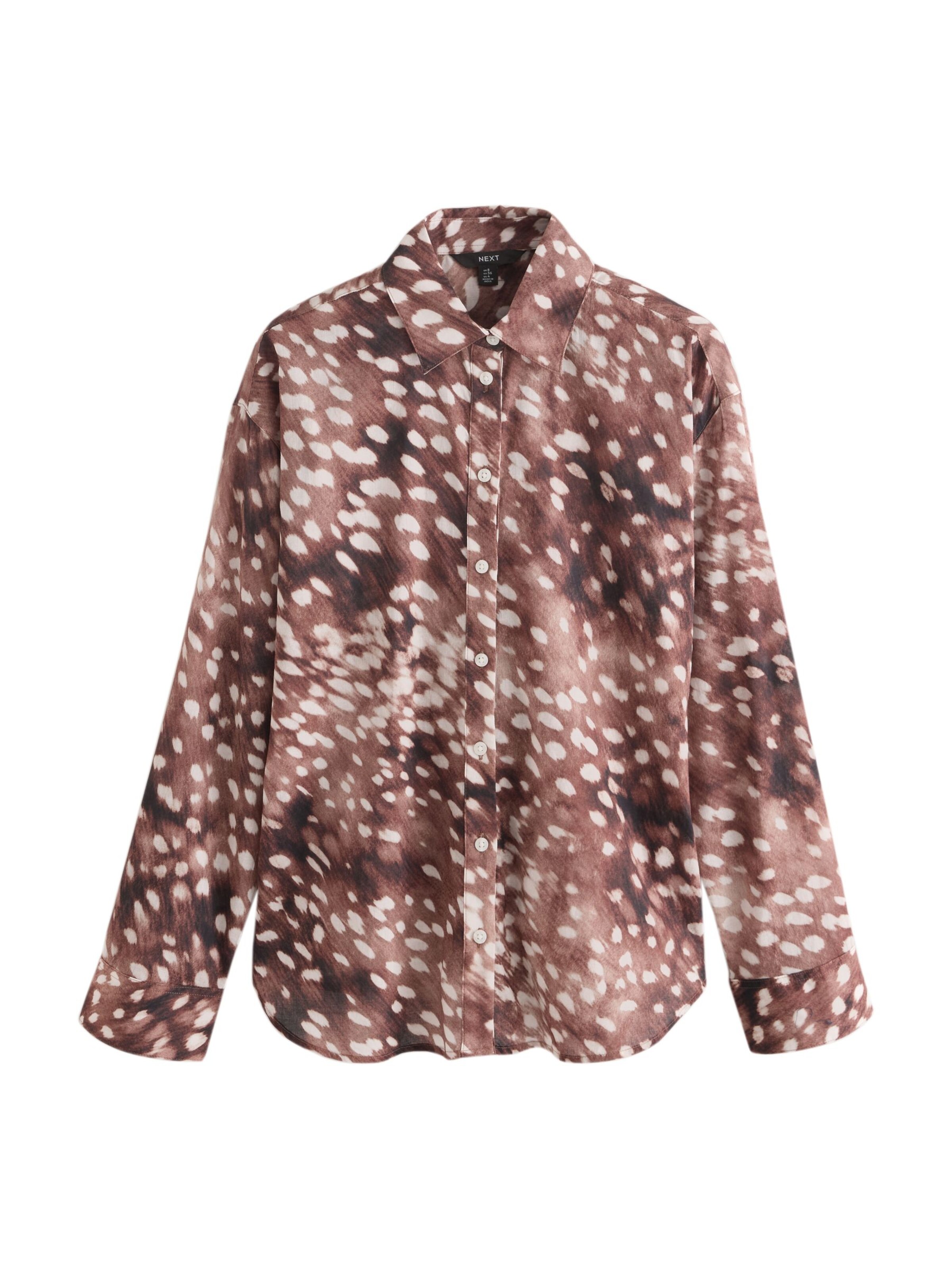 Camicia da donna di Next in marrone: frontale