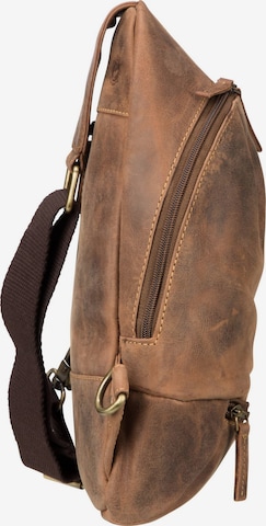 GREENBURRY Backpack ' Vintage 1612A ' in Brown